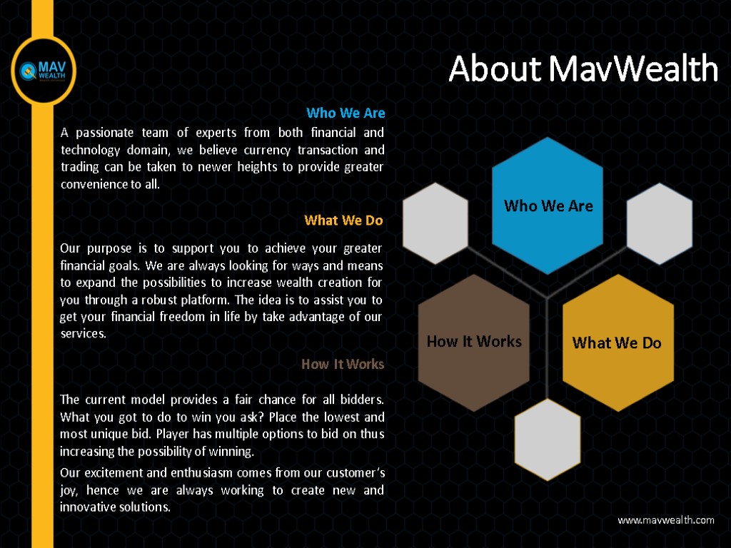 About MavWealth www.mavwealth.com